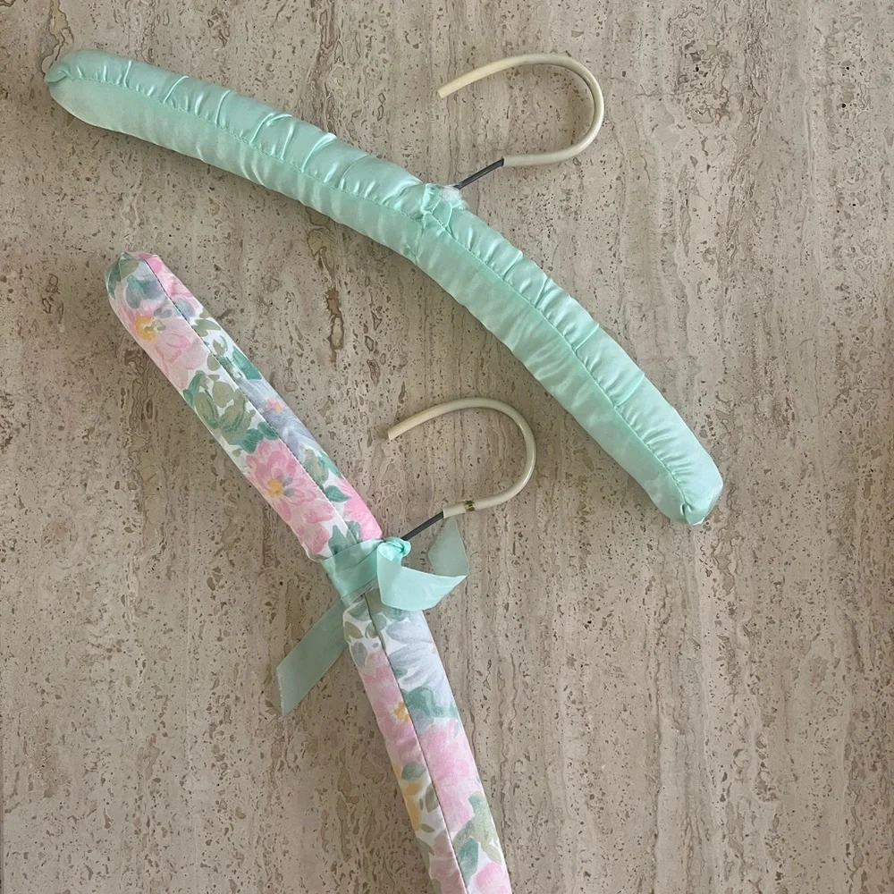 Vintage Satin Hangers